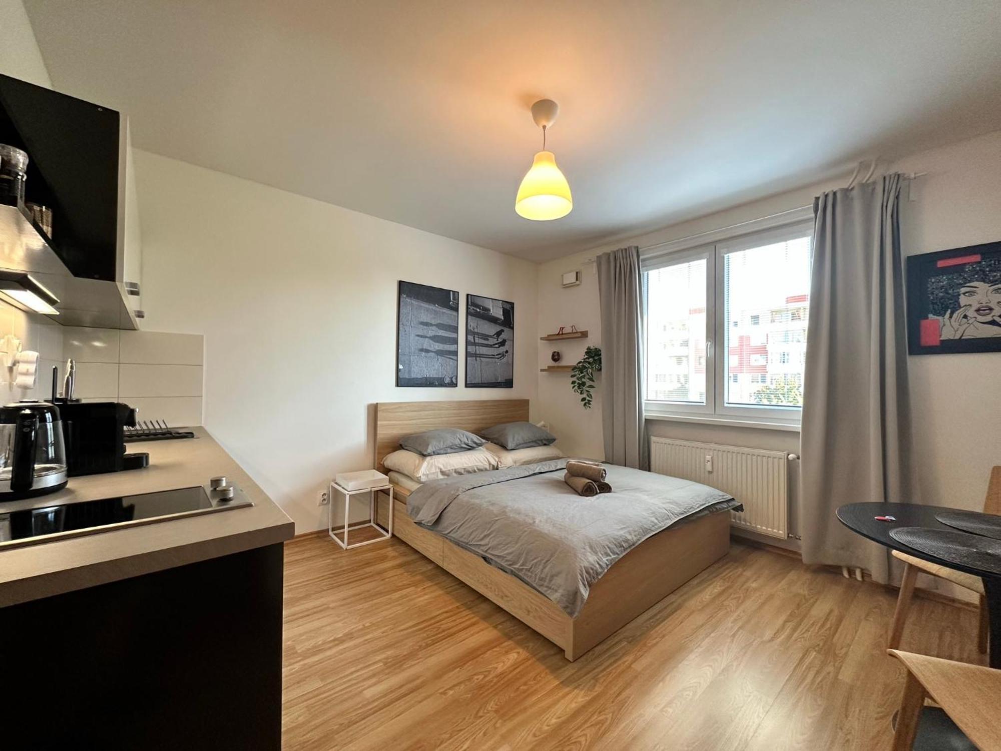 Cozy Studio Apartment In The Wider Center Bratislava Exterior photo